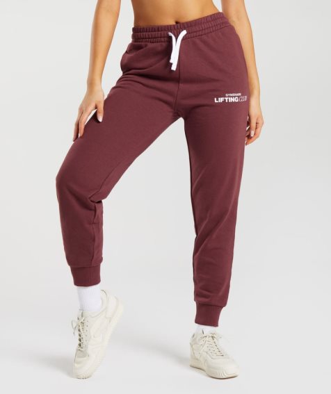 Women's Gymshark Social Club Jogger Brown | CA 0NA7D5